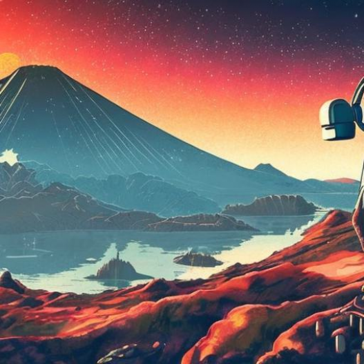 Future Alien Planet